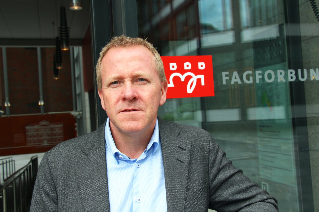 Svend Morten Voldsrud, medlem i Fagforbundets arbeidsutvalg